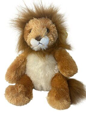 Aurora Plush Lion Stuffed Animal Toy 8" Soft Fluffy Mane New With Tag